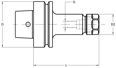 LaipHSK-F Collet Chucks ER Type (DIN 6499)